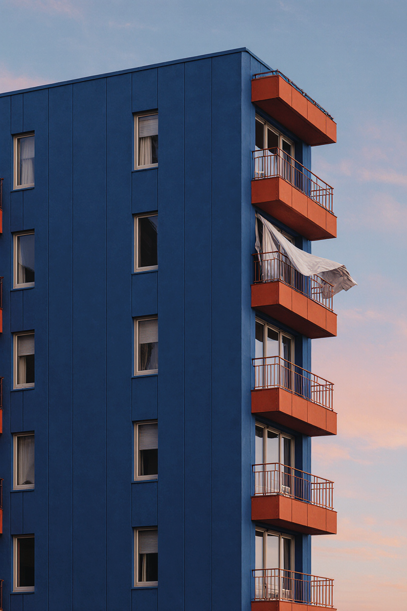 Modern Apartment Building