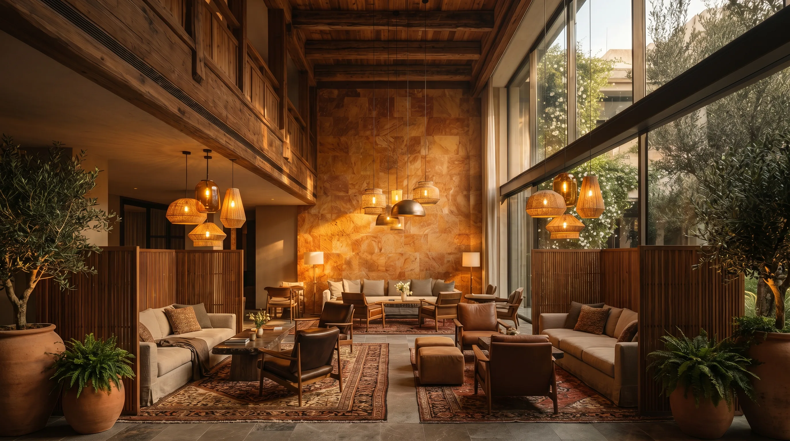 Warm, intimate architectural render of the building